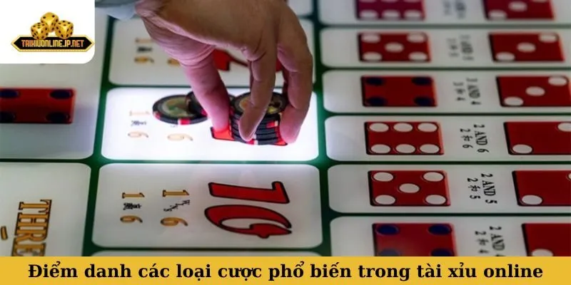 Điểm danh các loại cược phổ biến trong tài xỉu online