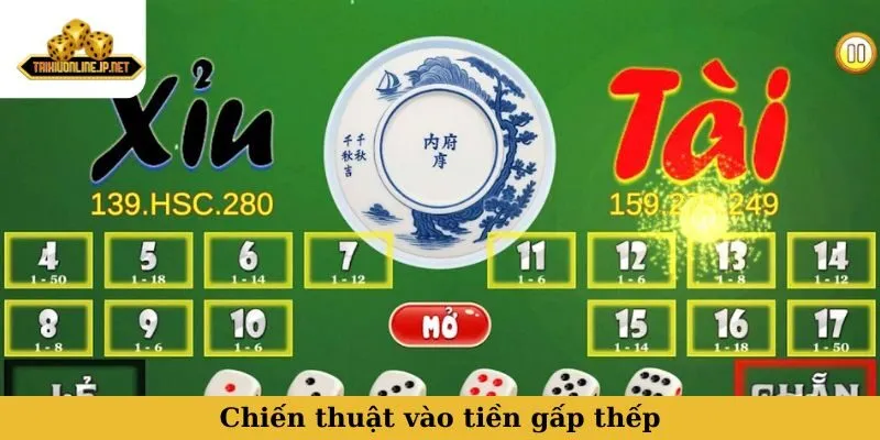 Chiến thuật vào tiền gấp thếp
