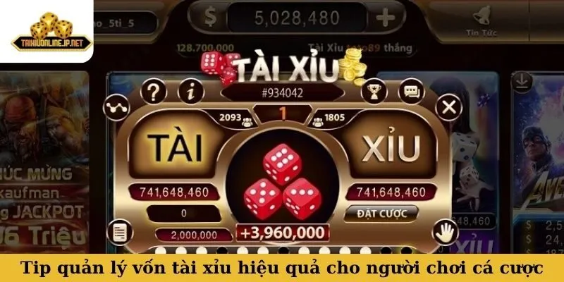 Tip quản lý vốn tài xỉu hiệu quả cho người chơi cá cược