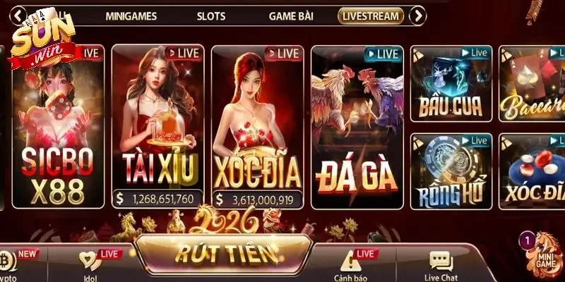 SUNWIN – TÀI XỈU ĐỔI THƯỞNG UY TÍN